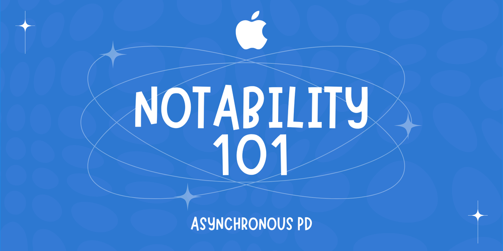 Notability on iPad: Asynchronous PD - Apple Education Community