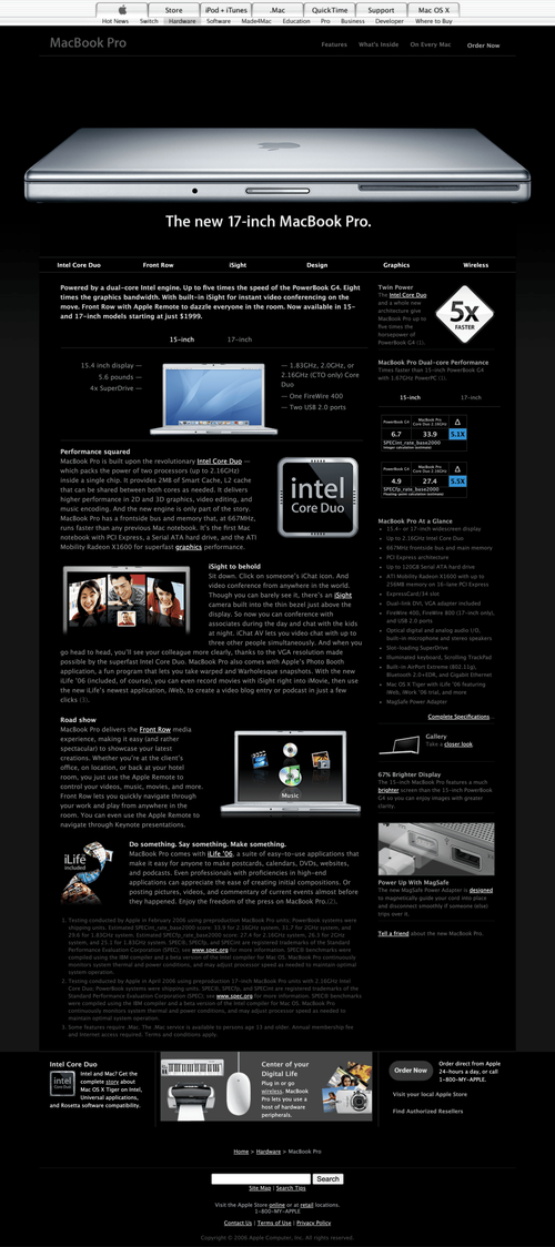 Apple Mac Pro · Overview · Apple.com · 2006 Apple Mac Pro · Overview · Apple.com · 2006