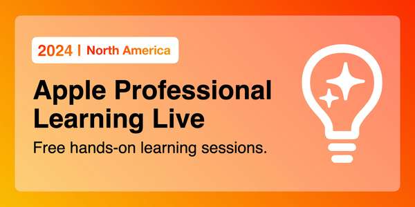 APL Live banner in orange gradient for 2024. Sessions listed are for North America.