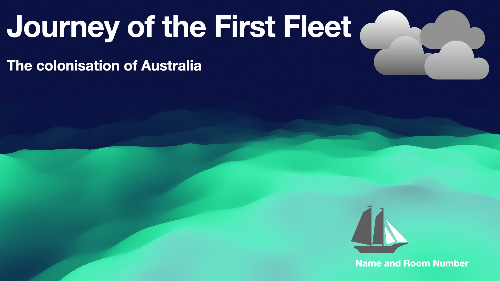 Image of First Fleet Cover Slide