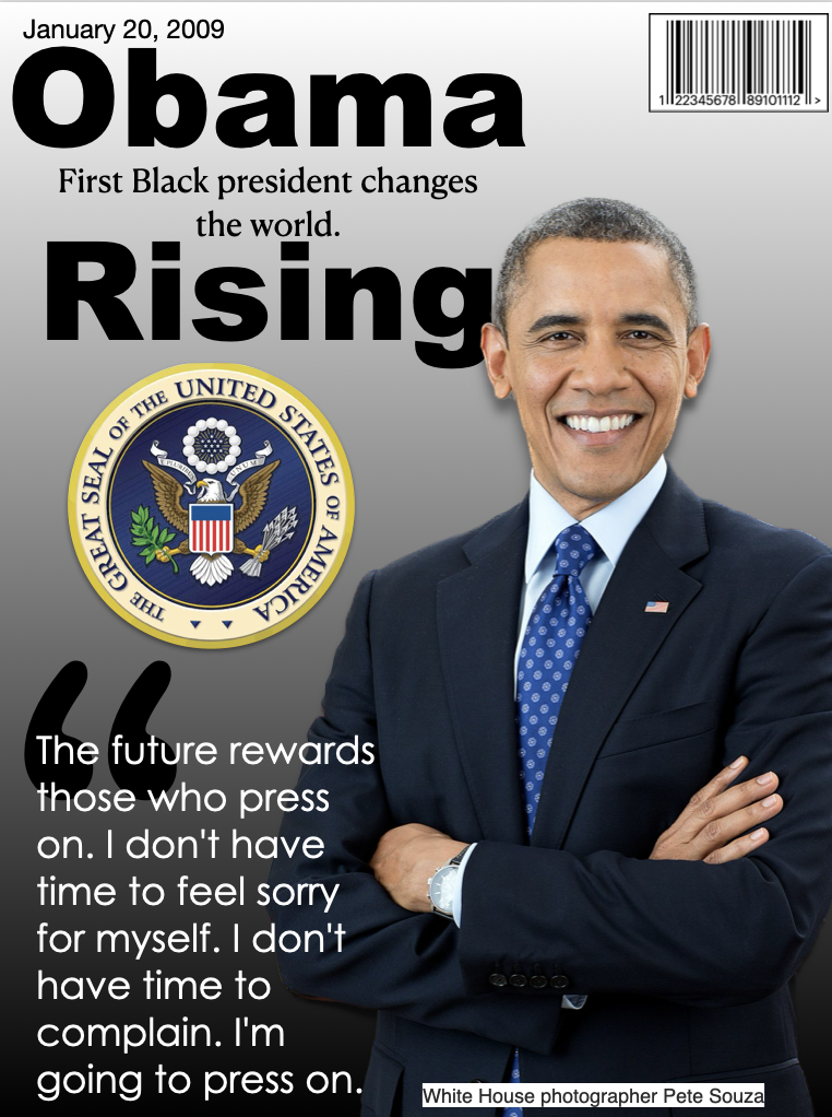 Image of Obama Keynote magazine cover