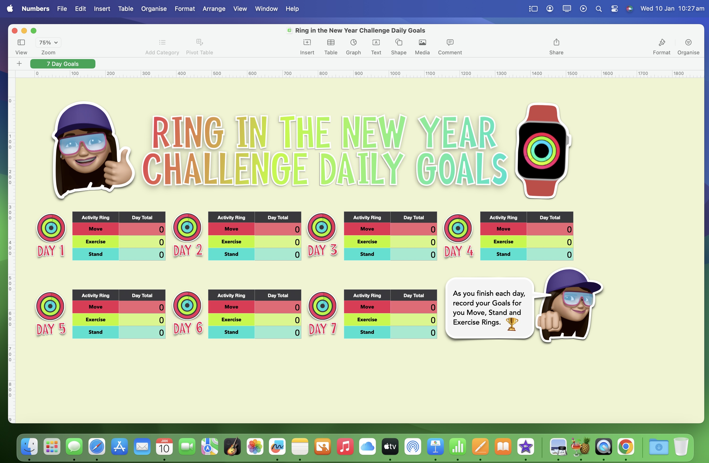 Try the Ring in the New Year Challenge on Apple Watch for - Apple
