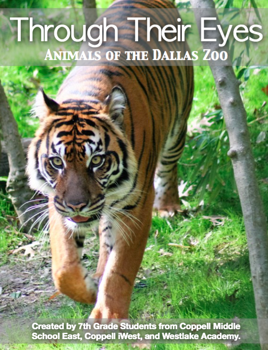 Image of the the cover of the book featuring a Sumatran Tiger