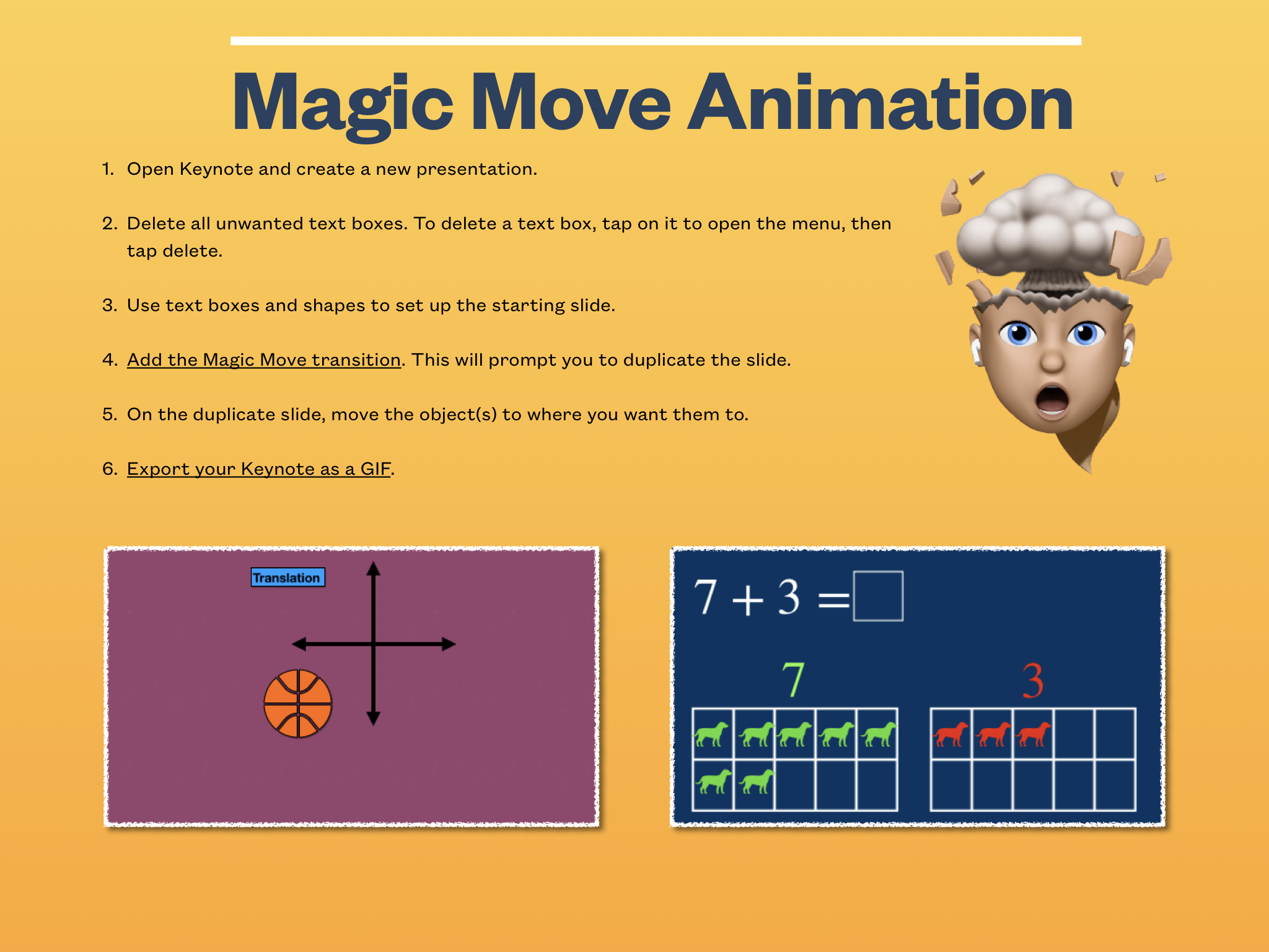 Magic Move Animation