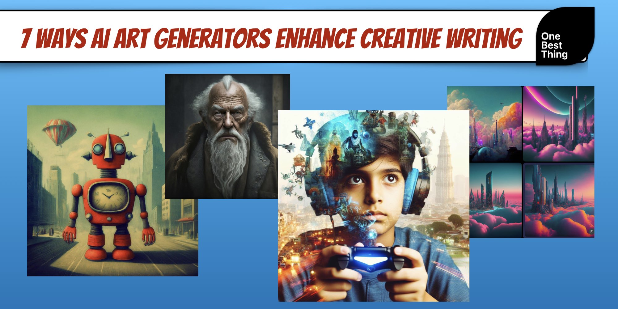 7 Ways AI Art Generators Enhance Creative Writing