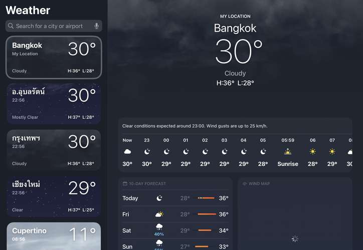 weather forecast