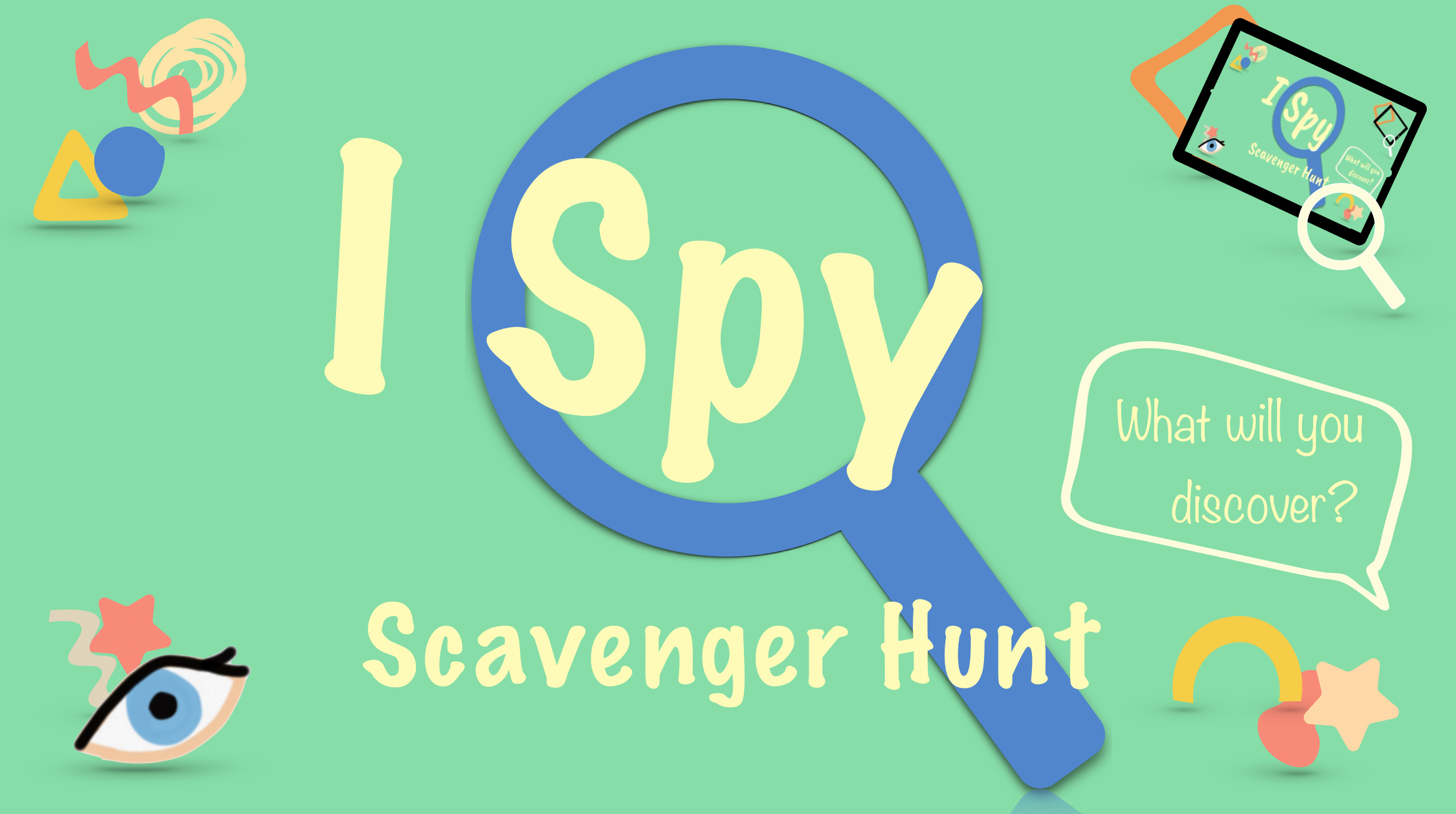 I Spy Scavenger Front Cover of Keynote