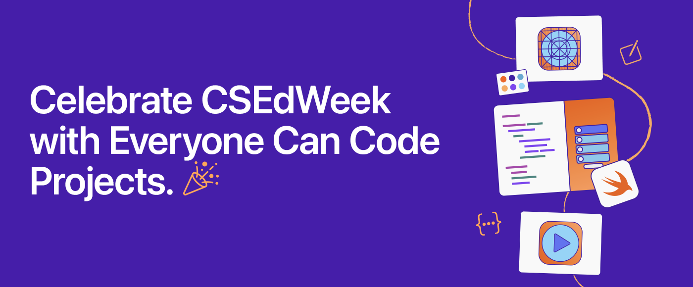 Celebrate CSEdWeek with Everyone Can Code Projects