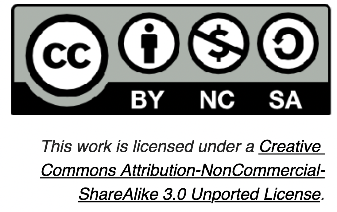 Creative Commons Attribution-Noncommercial-Sharealike (logo)