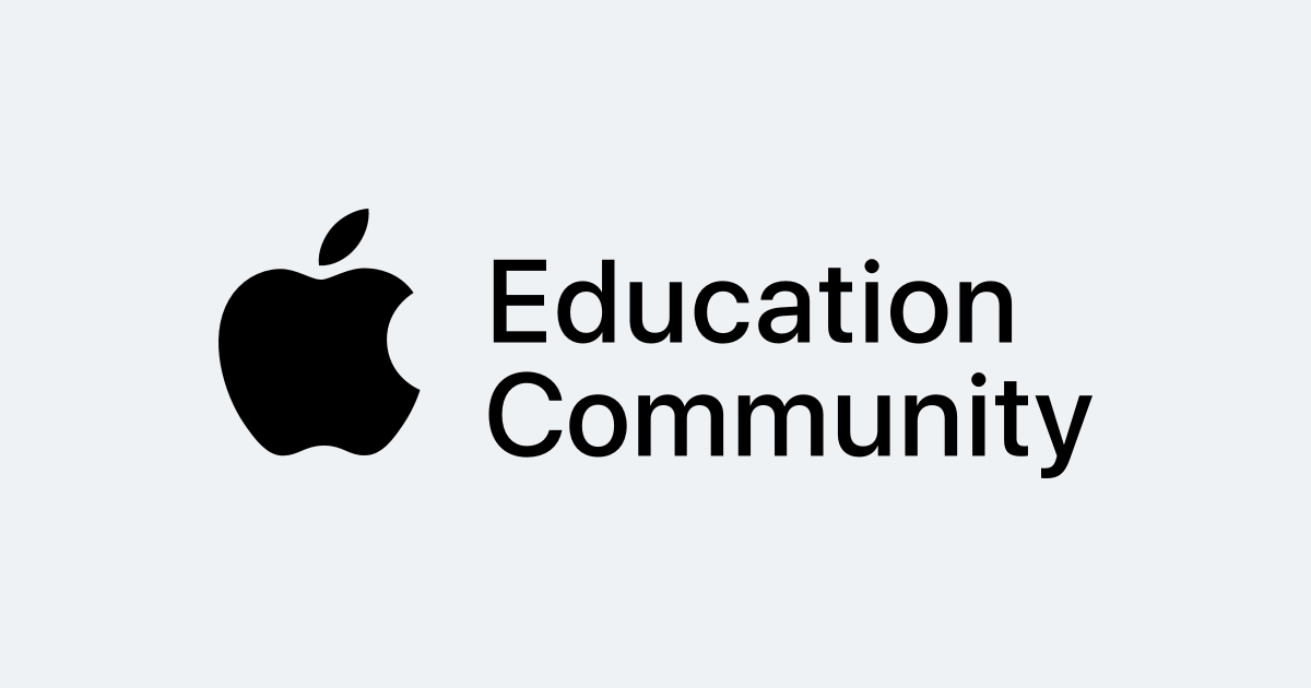 Everyone Can Create - Apple Education Community